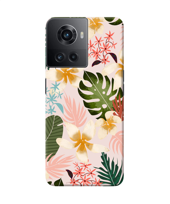 Leaf print OnePlus 10R 5G Back Cover