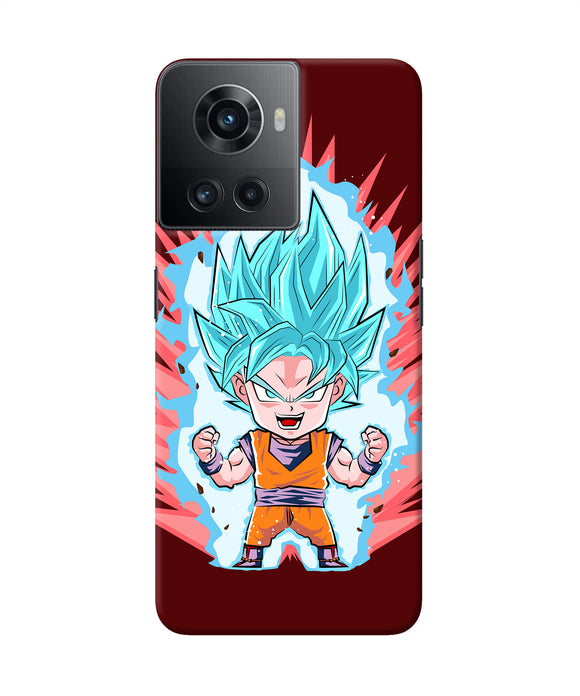 Goku little character OnePlus 10R 5G Back Cover