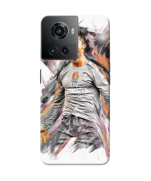 Ronaldo poster OnePlus 10R 5G Back Cover