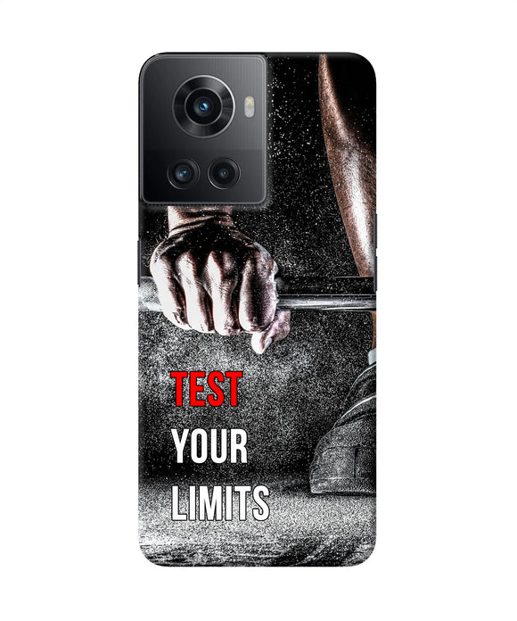 Test your limit quote OnePlus 10R 5G Back Cover