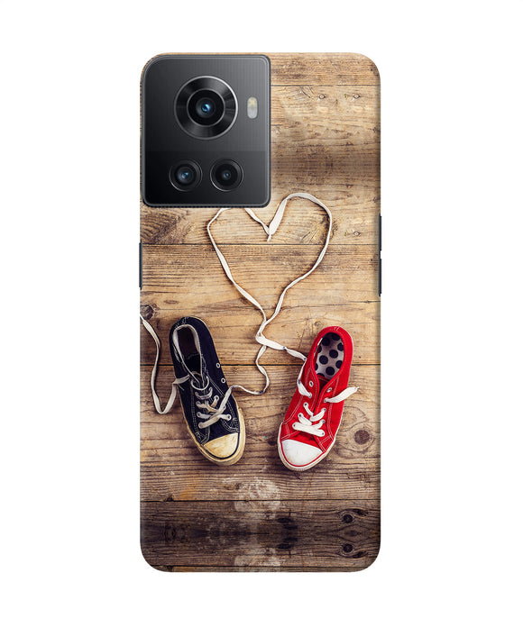 Shoelace heart OnePlus 10R 5G Back Cover