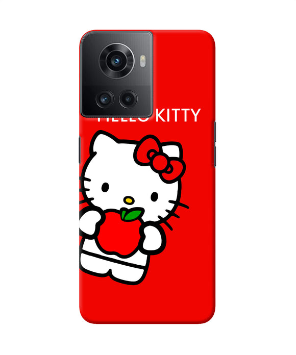 Hello kitty red OnePlus 10R 5G Back Cover