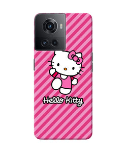 Hello kitty pink OnePlus 10R 5G Back Cover