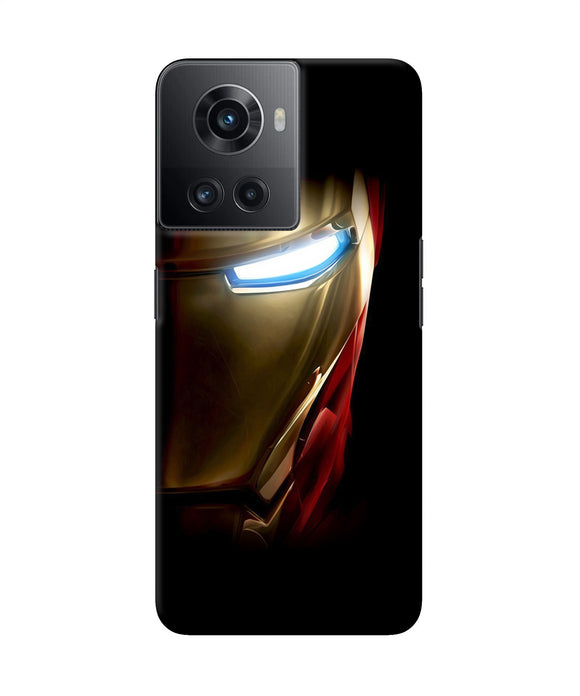 Ironman half face OnePlus 10R 5G Back Cover
