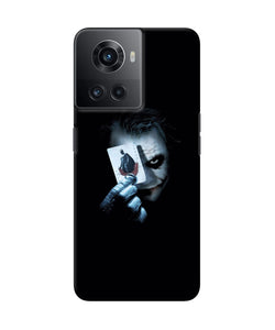 Joker dark knight card OnePlus 10R 5G Back Cover