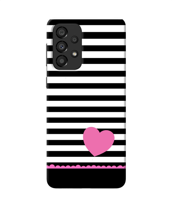 Abstract heart Samsung A33 5G Back Cover