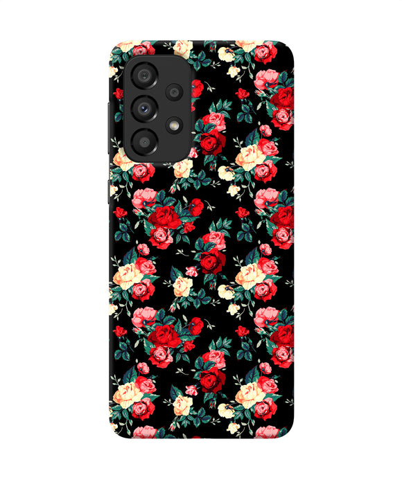 Rose Pattern Samsung A33 5G Back Cover