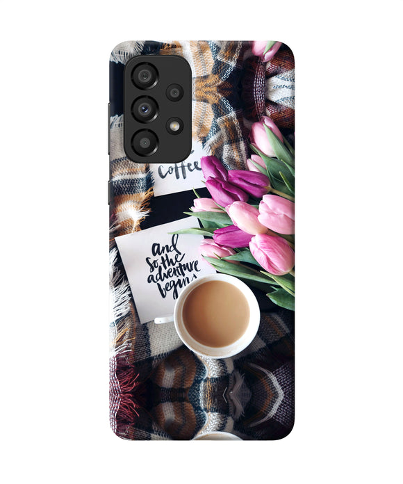 Love Coffee Quotes Samsung A33 5G Back Cover