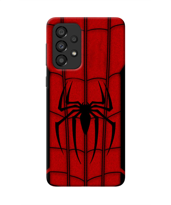 Spiderman Costume Samsung A33 5G Real 4D Back Cover