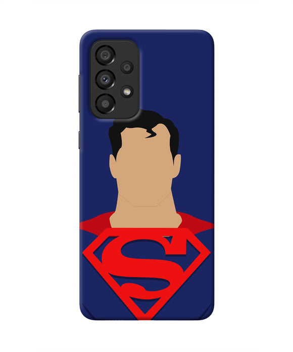 Superman Cape Samsung A33 5G Real 4D Back Cover