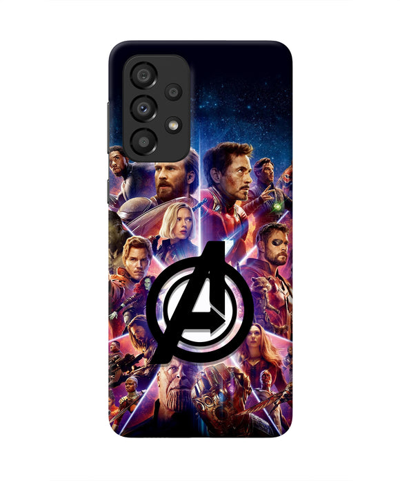 Avengers Superheroes Samsung A33 5G Real 4D Back Cover