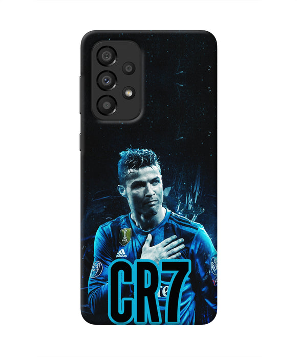 Christiano Ronaldo Samsung A33 5G Real 4D Back Cover