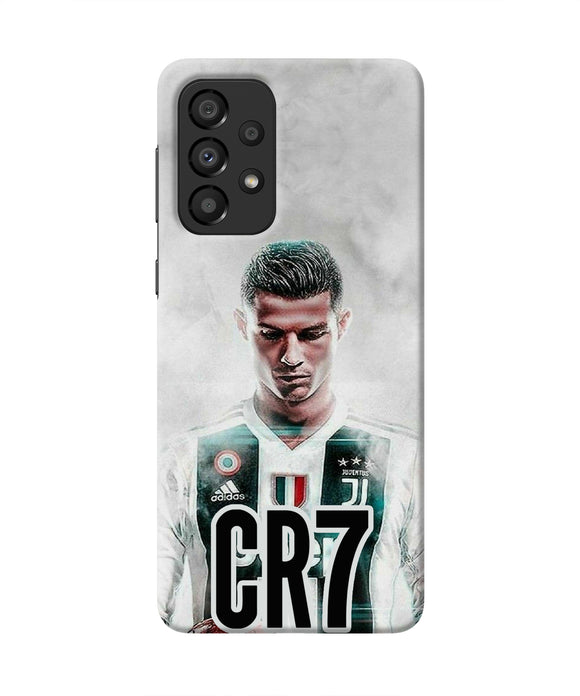 Christiano Football Samsung A33 5G Real 4D Back Cover