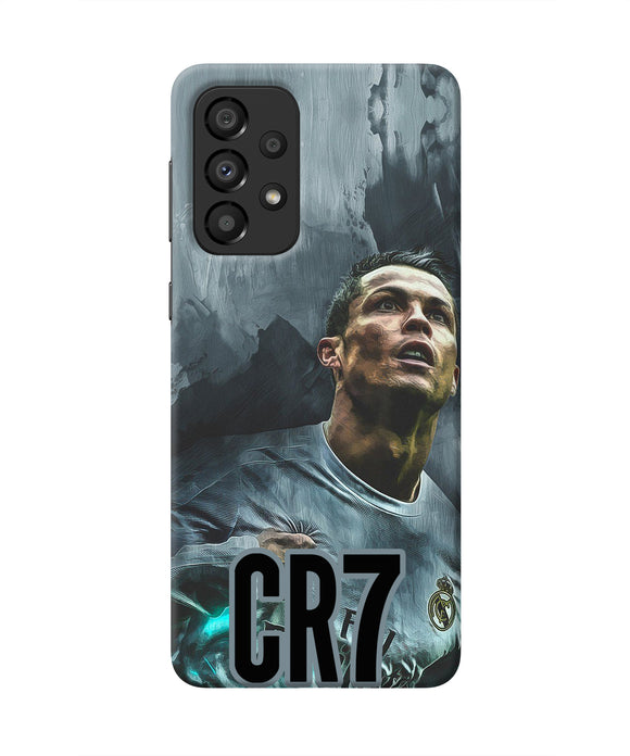 Christiano Ronaldo Samsung A33 5G Real 4D Back Cover