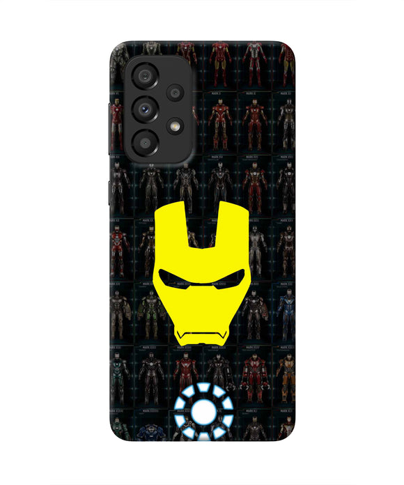 Iron Man Suit Samsung A33 5G Real 4D Back Cover