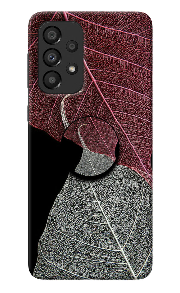 Leaf Pattern Samsung A33 5G Pop Case