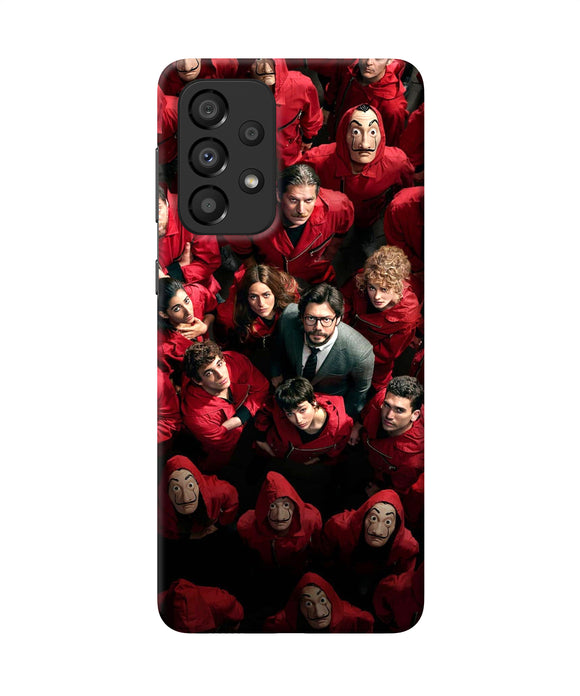 Money Heist Professor with Hostages Samsung A33 5G Back Cover