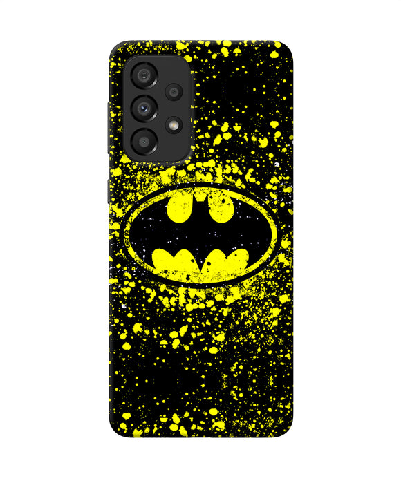 Batman last knight print yellow Samsung A33 5G Back Cover
