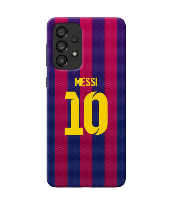 Messi 10 tshirt Samsung A33 5G Back Cover