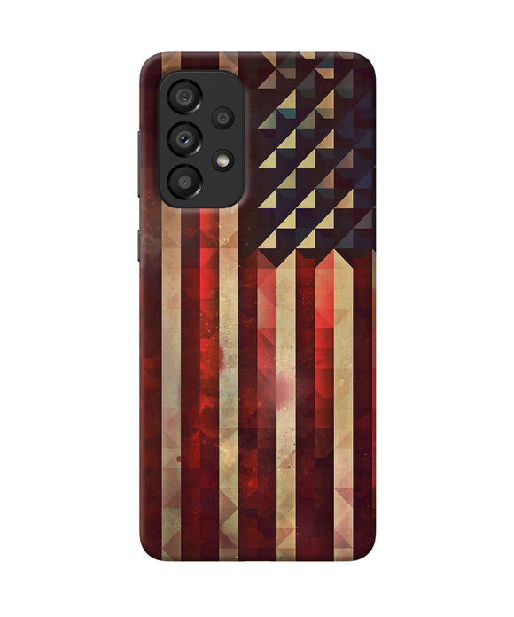 Vintage US flag Samsung A33 5G Back Cover