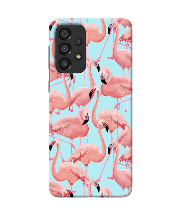 Abstract sheer bird print Samsung A33 5G Back Cover