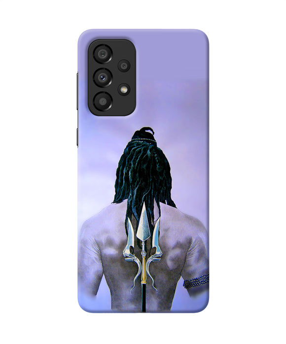 Lord shiva back Samsung A33 5G Back Cover