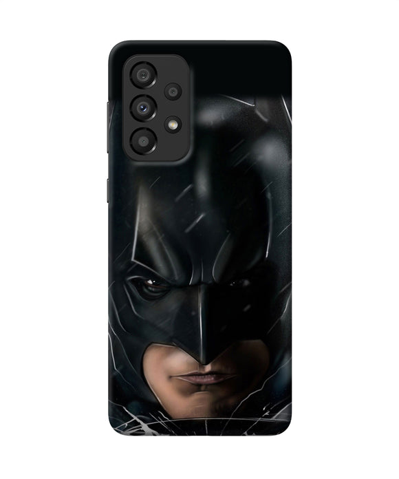 Batman black mask Samsung A33 5G Back Cover