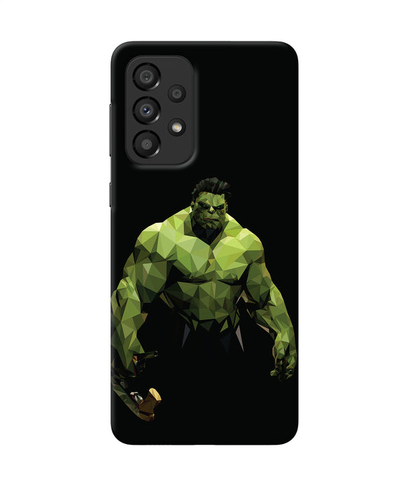 Abstract hulk buster Samsung A33 5G Back Cover