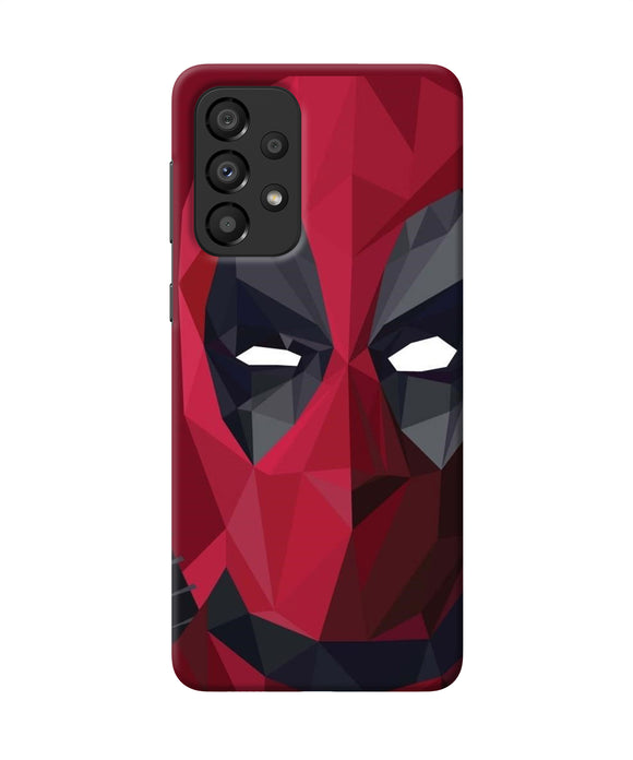 Abstract deadpool mask Samsung A33 5G Back Cover