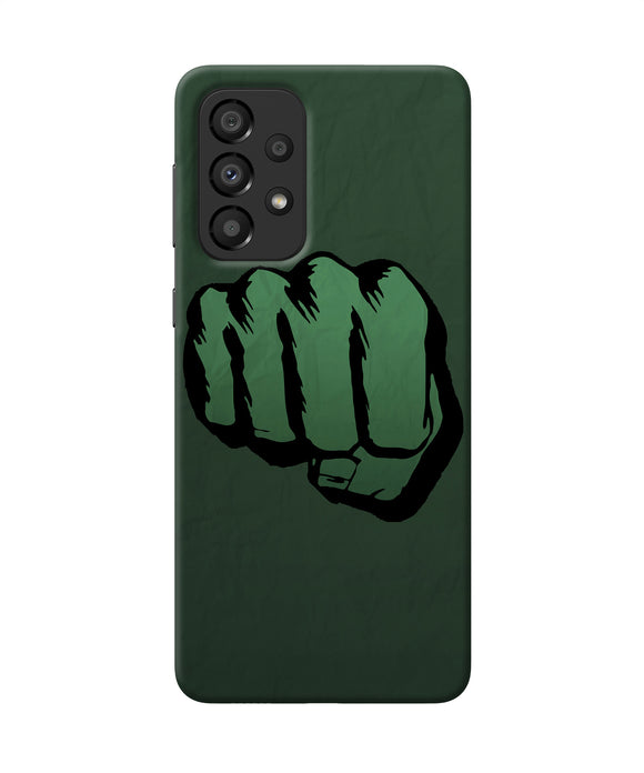 Hulk smash logo Samsung A33 5G Back Cover