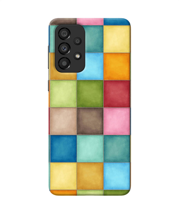 Abstract colorful squares Samsung A33 5G Back Cover