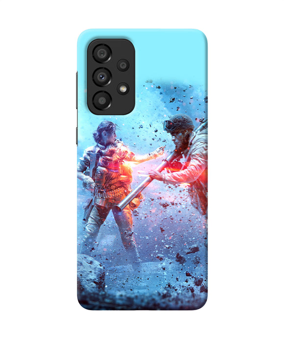 Pubg water fight Samsung A33 5G Back Cover