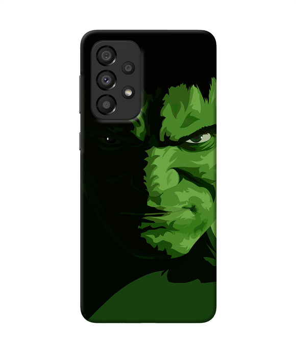 Hulk green painting Samsung A33 5G Back Cover