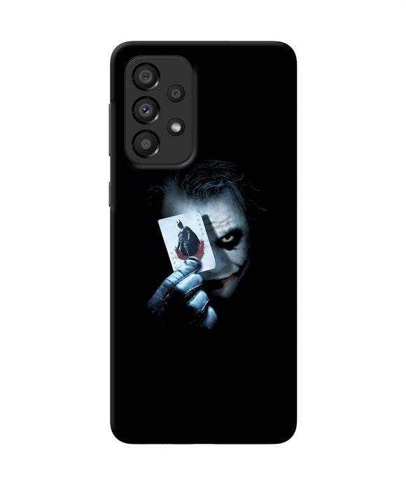 Joker dark knight card Samsung A33 5G Back Cover