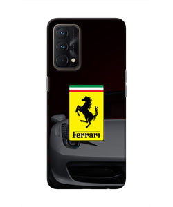 White Ferrari Realme GT Master Edition Real 4D Back Cover