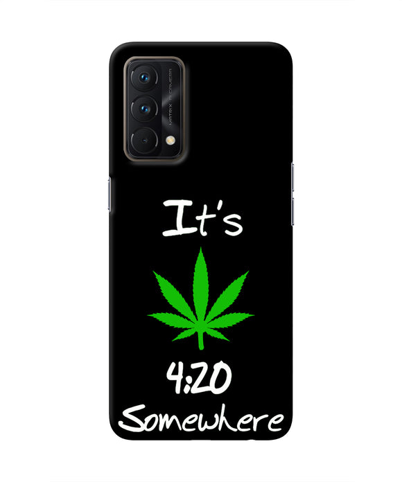 Weed Quote Realme GT Master Edition Real 4D Back Cover