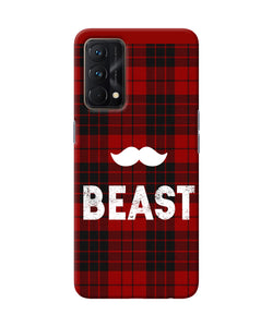 Beast red square Realme GT Master Edition Back Cover