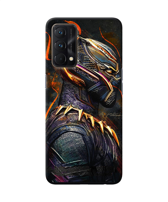 Black panther side face Realme GT Master Edition Back Cover