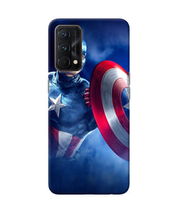 Captain america on sky Realme GT Master Edition Back Cover