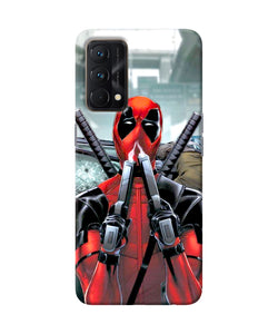 Deadpool with gun Realme GT Master Edition Back Cover