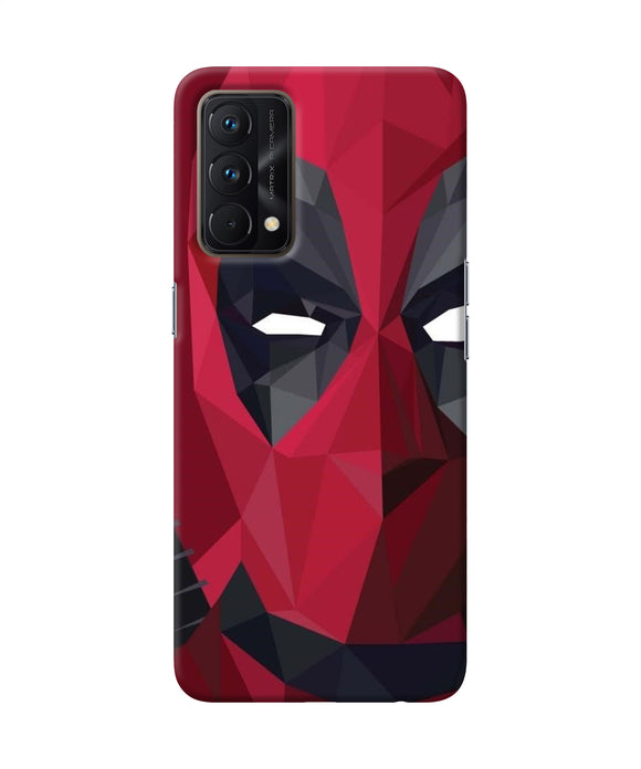 Abstract deadpool half mask Realme GT Master Edition Back Cover