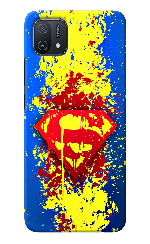 Superman logo Oppo A16k/A16e Back Cover