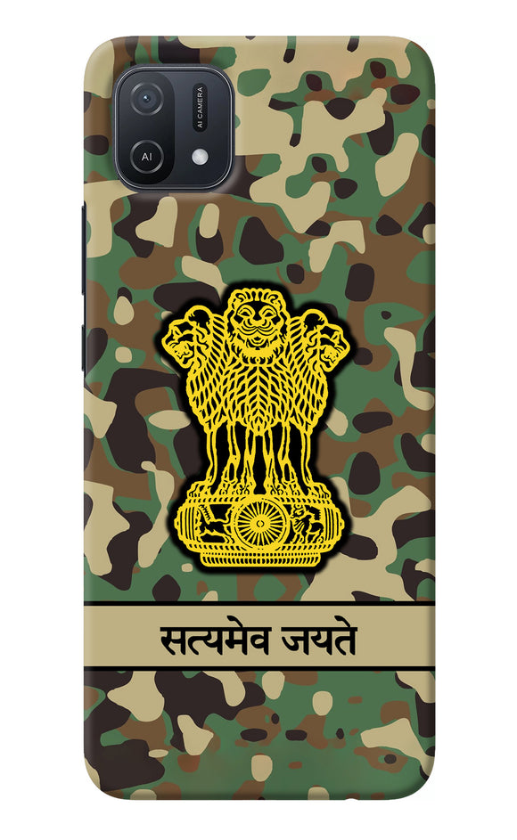 Satyamev Jayate Army Oppo A16k/A16e Back Cover