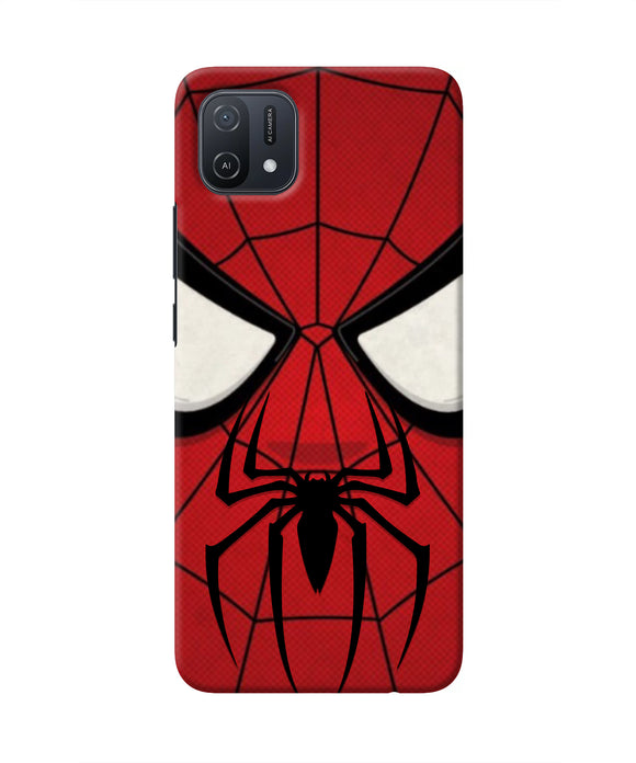 Spiderman Face Oppo A16k/A16e Real 4D Back Cover