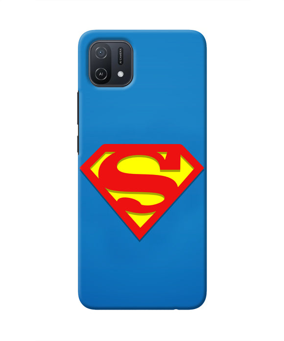 Superman Blue Oppo A16k/A16e Real 4D Back Cover