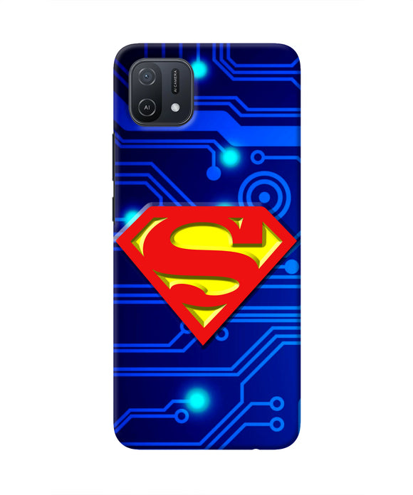 Superman Abstract Oppo A16k/A16e Real 4D Back Cover