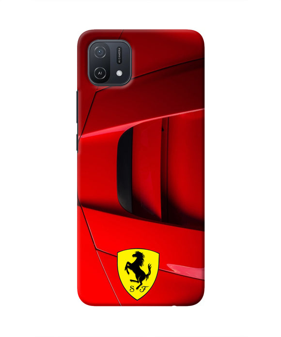 Ferrari Car Oppo A16k/A16e Real 4D Back Cover