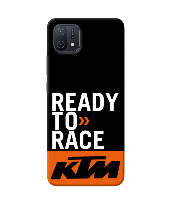 KTM Ready To Race Oppo A16k/A16e Real 4D Back Cover