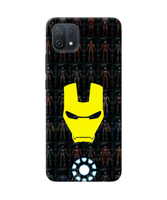 Iron Man Suit Oppo A16k/A16e Real 4D Back Cover