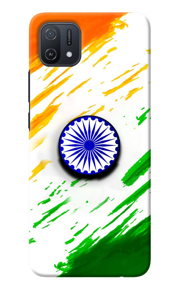 Indian Flag Ashoka Chakra Oppo A16k/A16e Pop Case